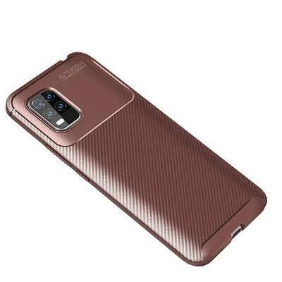 Moby Shop Xiaomi Mi 10 Lite Kılıf Karekarbon Desenli Şık ve Dayanıklı Torvex Premium Silikon Kapak ürün görseli 1