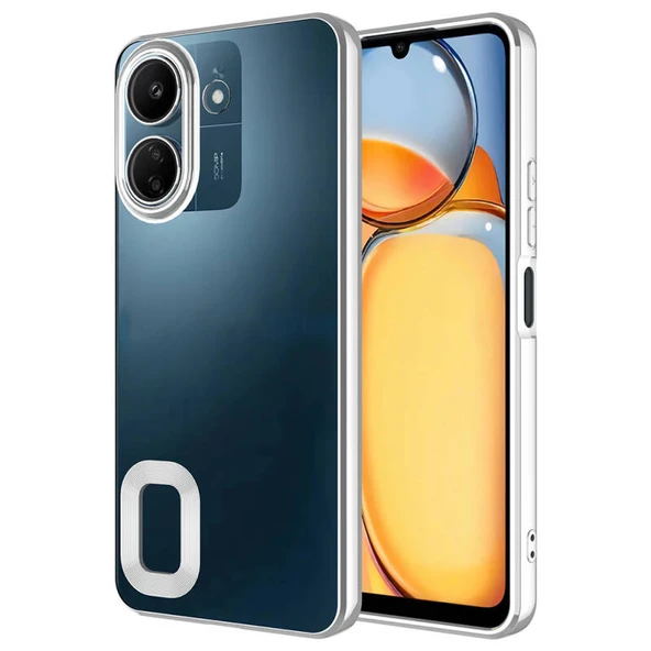 Moby Shop Poco C65 İle Uyumlu Şık Tasarımlı ve Parlak Velina Premium Silikon Kılıf ürün görseli 1