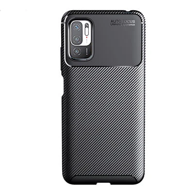 Royal Cover Poco M3 Pro Kılıf El İzi Yapmayan Yüksek Kaliteli Silikondan Üretilmiş Premium Kapak RCV/Negro ürün görseli 1