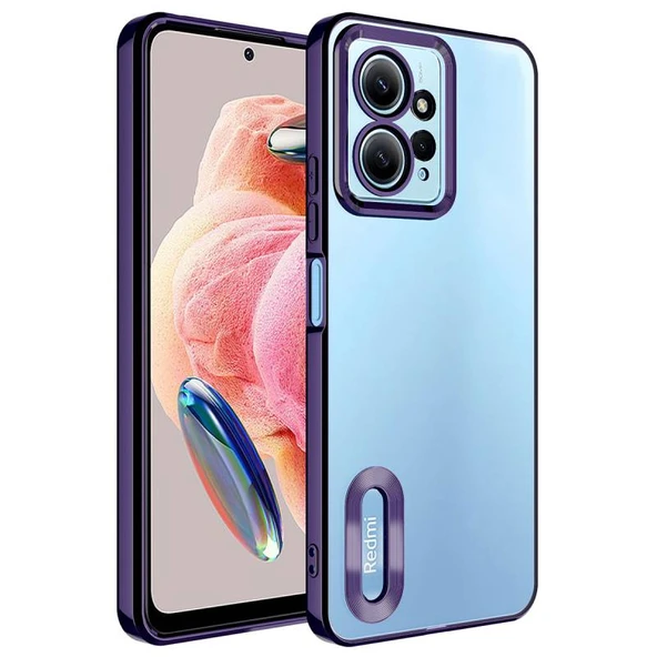 Moby Shop Redmi Note 12 4G İle Uyumlu Şık Tasarımlı ve Parlak Velina Premium Silikon Kılıf ürün görseli 1