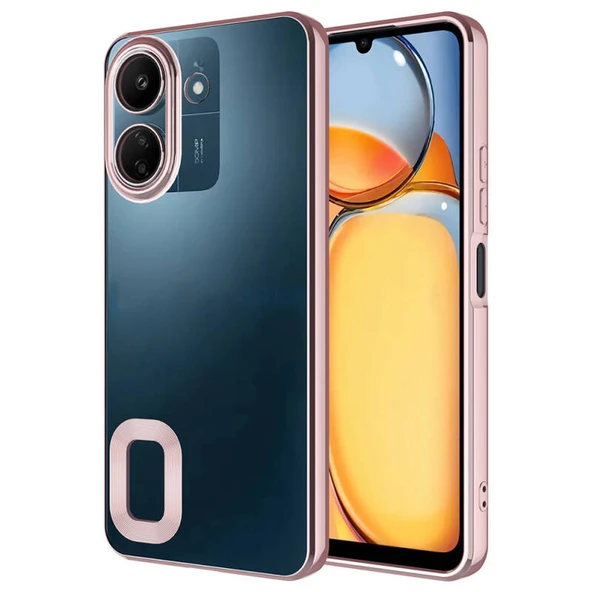 Moby Shop Poco C65 İle Uyumlu Şık Tasarımlı ve Parlak Velina Premium Silikon Kılıf ürün görseli 1