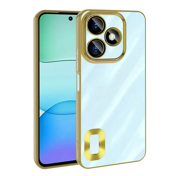Moby Shop Redmi 13 4G Kılıf Logo Detaylı ve Kenarları Renkli Velina Premium Kapak ürün görseli 1