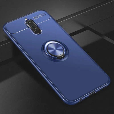 Moby Shop Huawei Mate 10 Lite Ultra Koruma Sağlayan Stand Özellikli RingGuard Yüzüklü Silikon Kılıf ürün görseli 1
