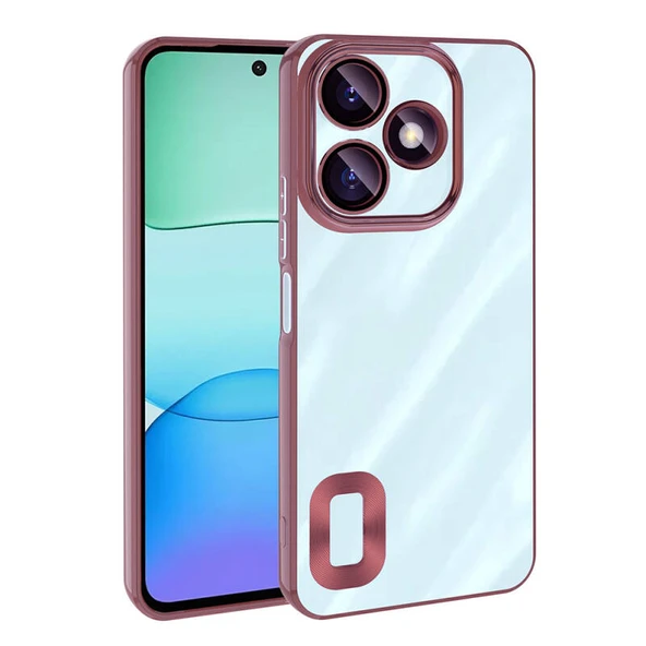 Moby Shop Redmi 13 4G Kılıf Logo Detaylı ve Kenarları Renkli Velina Premium Kapak ürün görseli 1