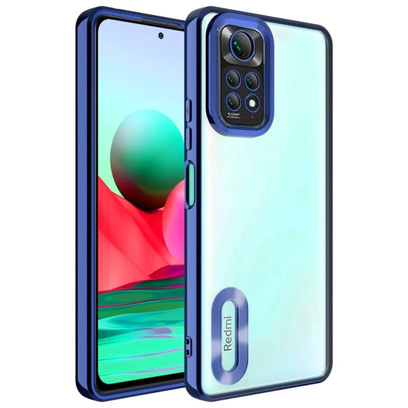 Royal Cover Redmi Note 11 Global Uyumlu Kenarları Parlak ve Logo Detaylı Şık Esnek Silikon Kapak RCV/Omega ürün görseli 1