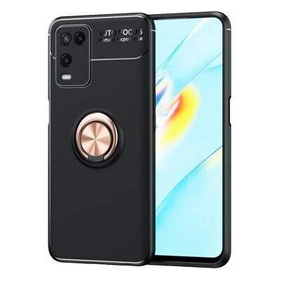Moby Shop Oppo A54 4G Ultra Koruma Sağlayan Stand Özellikli RingGuard Yüzüklü Silikon Kılıf ürün görseli 1