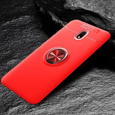 Moby Shop Redmi 8A Ultra Koruma Sağlayan Stand Özellikli RingGuard Yüzüklü Silikon Kılıf ürün görseli 1