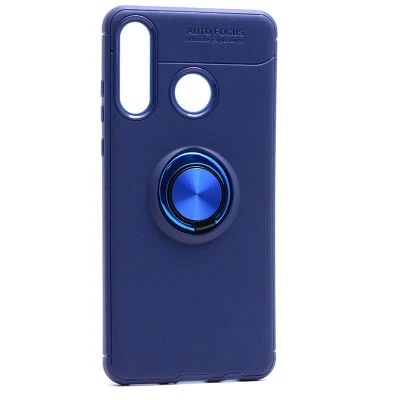 Moby Shop Huawei P30 Lite Ultra Koruma Sağlayan Stand Özellikli RingGuard Yüzüklü Silikon Kılıf ürün görseli 1