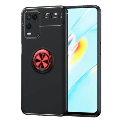 Moby Shop Oppo A54 4G Ultra Koruma Sağlayan Stand Özellikli RingGuard Yüzüklü Silikon Kılıf ürün görseli 1