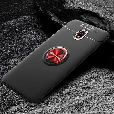 Moby Shop Redmi 8A Ultra Koruma Sağlayan Stand Özellikli RingGuard Yüzüklü Silikon Kılıf ürün görseli 1