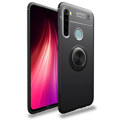 Moby Shop Redmi Note 8T Ultra Koruma Sağlayan Stand Özellikli RingGuard Yüzüklü Silikon Kılıf ürün görseli 1