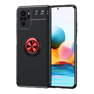Moby Shop Poco M5S Ultra Koruma Sağlayan Stand Özellikli RingGuard Yüzüklü Silikon Kılıf ürün görseli 1