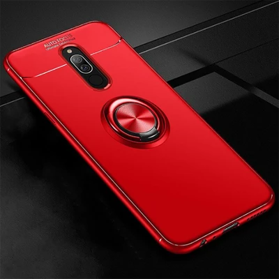 Moby Shop Redmi 8 Ultra Koruma Sağlayan Stand Özellikli RingGuard Yüzüklü Silikon Kılıf ürün görseli 1