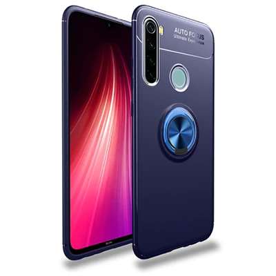 Moby Shop Redmi Note 8T Ultra Koruma Sağlayan Stand Özellikli RingGuard Yüzüklü Silikon Kılıf ürün görseli 1