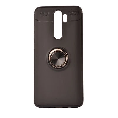 Moby Shop Redmi Note 8 Pro Ultra Koruma Sağlayan Stand Özellikli RingGuard Yüzüklü Silikon Kılıf ürün görseli 1