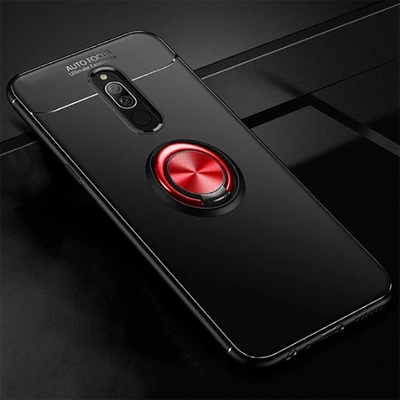 Moby Shop Redmi 8 Ultra Koruma Sağlayan Stand Özellikli RingGuard Yüzüklü Silikon Kılıf ürün görseli 1