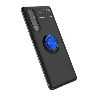 Moby Shop Oppo Reno 3 Pro 5G Ultra Koruma Sağlayan Stand Özellikli RingGuard Yüzüklü Silikon Kılıf ürün görseli 1