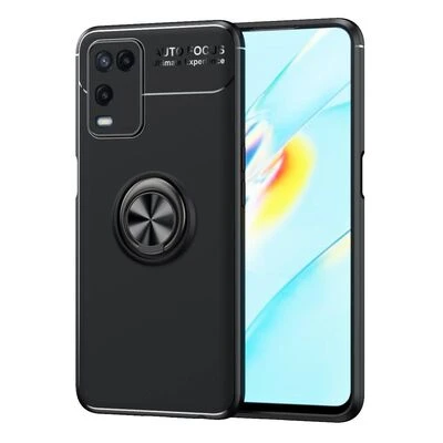 Moby Shop Oppo A54 4G Ultra Koruma Sağlayan Stand Özellikli RingGuard Yüzüklü Silikon Kılıf ürün görseli 1