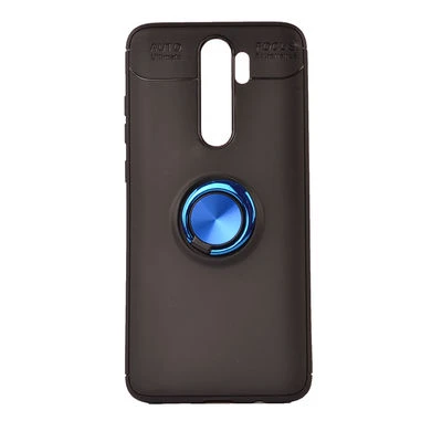 Moby Shop Redmi Note 8 Pro Ultra Koruma Sağlayan Stand Özellikli RingGuard Yüzüklü Silikon Kılıf ürün görseli 1