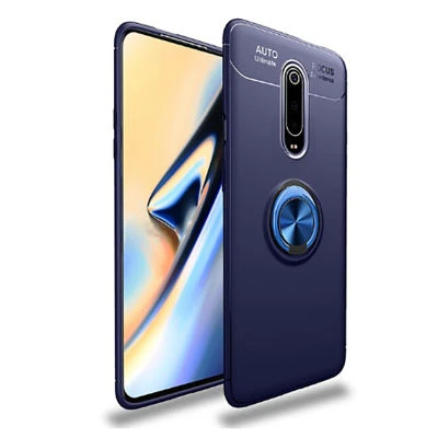 Moby Shop Xiaomi Mi 9T Ultra Koruma Sağlayan Stand Özellikli RingGuard Yüzüklü Silikon Kılıf ürün görseli 1