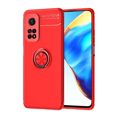 Moby Shop Xiaomi Mi 10T Pro 5G Ultra Koruma Sağlayan Stand Özellikli RingGuard Yüzüklü Silikon Kılıf ürün görseli 1