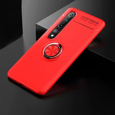 Moby Shop Xiaomi Mi 10 Ultra Koruma Sağlayan Stand Özellikli RingGuard Yüzüklü Silikon Kılıf ürün görseli 1