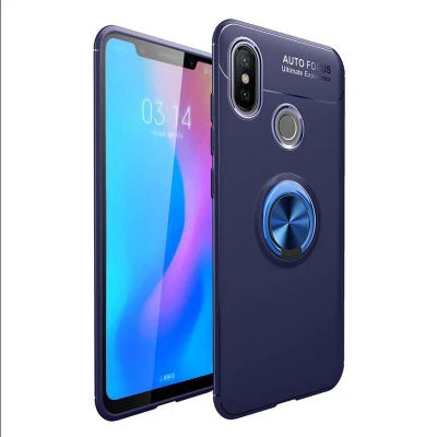 Moby Shop Xiaomi Mi 6X Ultra Koruma Sağlayan Stand Özellikli RingGuard Yüzüklü Silikon Kılıf ürün görseli 1
