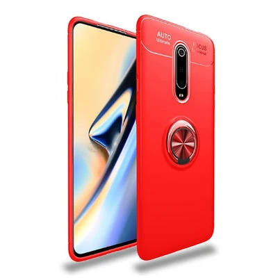 Moby Shop Xiaomi Mi 9T Ultra Koruma Sağlayan Stand Özellikli RingGuard Yüzüklü Silikon Kılıf ürün görseli 1