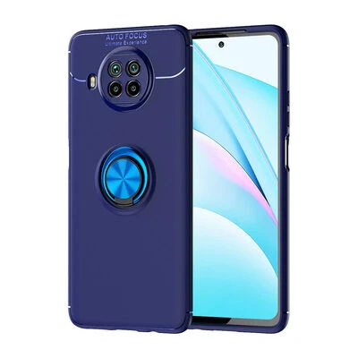 Moby Shop Redmi Note 9 Pro 5G Ultra Koruma Sağlayan Stand Özellikli RingGuard Yüzüklü Silikon Kılıf ürün görseli 1