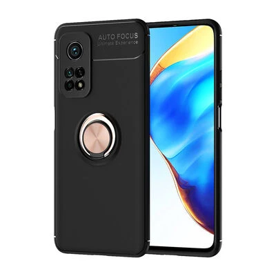 Moby Shop Xiaomi Mi 10T Pro 5G Ultra Koruma Sağlayan Stand Özellikli RingGuard Yüzüklü Silikon Kılıf ürün görseli 1
