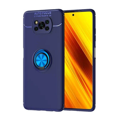 Royal Cover Poco X3 Pro Kılıf Yüzüklü Şık Premium Silikon Kapak RCV/Ravel ürün görseli 1