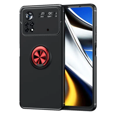 Royal Cover Poco X4 Pro 5G Kılıf Yüzüklü Şık Premium Silikon Kapak RCV/Ravel ürün görseli 1