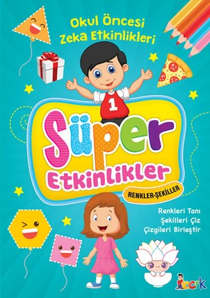 Süper Etkinlikler - Renkler Şekiller ürün görseli 1