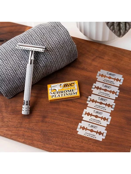 Bic Chrome Platinum Çift Taraflı Tıraş Bıçağı 100'lü Kutu - Resim 5