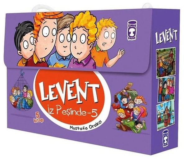 Levent İz Peşinde - 05 Set (5 Kitap Takım) ürün görseli 1