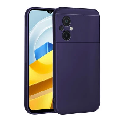 Moby Shop Poco M5 İle Uyumlu Kılıf Esnek Leger Silikon Kapak ürün görseli 1