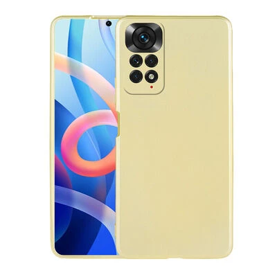 Moby Shop Redmi Note 11 Global İle Uyumlu Kılıf Esnek Leger Silikon Kapak ürün görseli 1