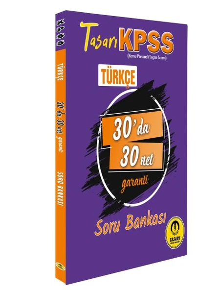 Tasarı KPSS Türkçe 30'da 30'Net ürün görseli 1
