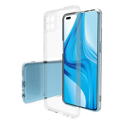 Moby Shop Oppo Reno 4 Lite Kılıf Esnek ve Şeffaf Nuda Premium TPU Silikon Kapak ürün görseli 1