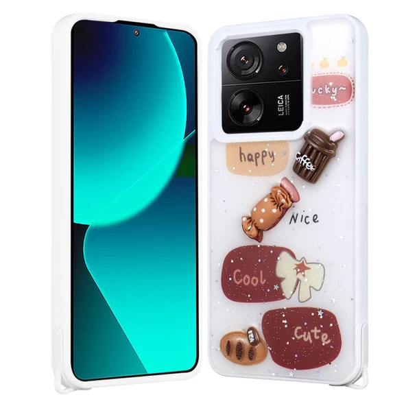 Moby Shop Xiaomi Mi 13T Pro Kılıf Lunessa Premium Figürlü Sert Silikon Kapak ürün görseli 1