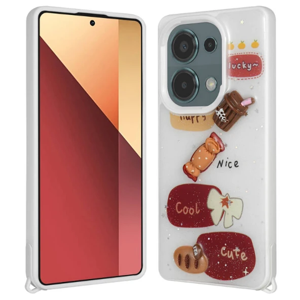Moby Shop Poco M6 Pro 4G Kılıf Lunessa Premium Figürlü Sert Silikon Kapak ürün görseli 1