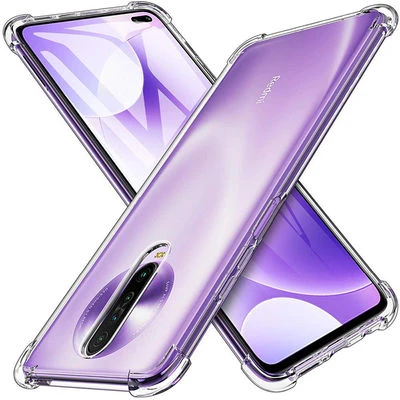 Moby Shop Poco X2 Kılıf Şeffaf Köşe Korumalı Jellix Premium Şık Silikon Kılıf ürün görseli 1