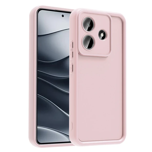 Moby Shop Redmi Note 14 5G Kılıf Soft Toch Hissiyatlı Elastiq Silicone Premium Case Cover ürün görseli 1