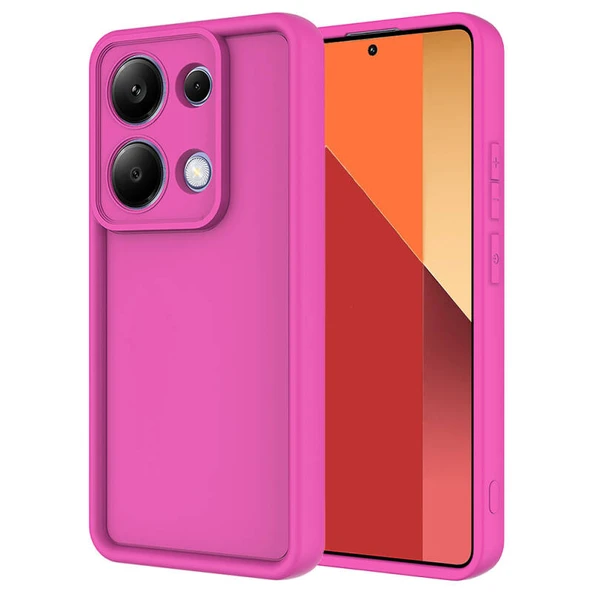Moby Shop Redmi Note 13 Pro 4G Kılıf Soft Toch Hissiyatlı Elastiq Silicone Premium Case Cover ürün görseli 1