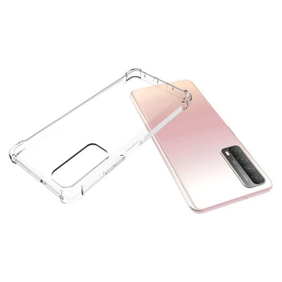Moby Shop Huawei P Smart 2021 Kılıf Şeffaf Köşe Korumalı Jellix Premium Şık Silikon Kılıf ürün görseli 1