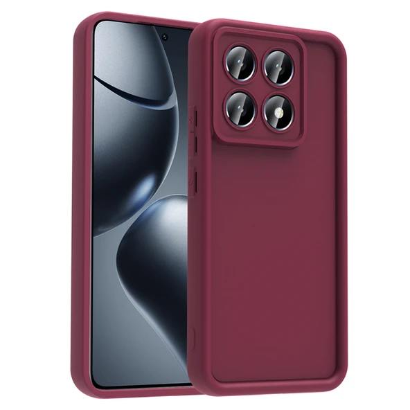 Moby Shop Xiaomi 14T Kılıf Soft Toch Hissiyatlı Elastiq Silicone Premium Case Cover ürün görseli 1