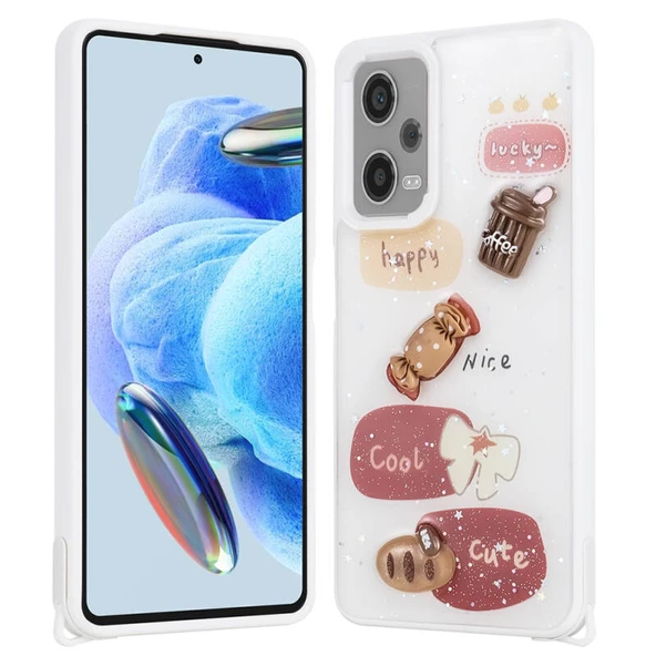 Moby Shop Redmi Note 12 Pro Plus 5G Kılıf Lunessa Premium Figürlü Sert Silikon Kapak ürün görseli 1