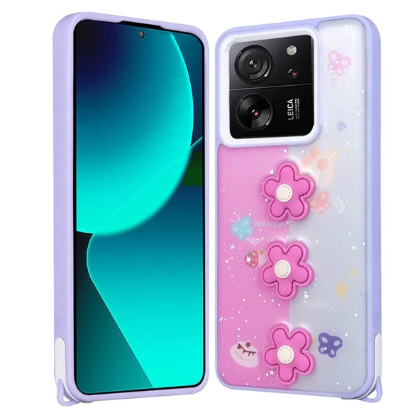 Moby Shop Xiaomi Mi 13T Pro Kılıf Lunessa Premium Figürlü Sert Silikon Kapak ürün görseli 1