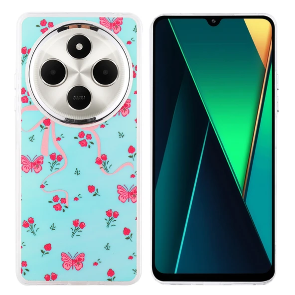 Moby Shop Redmi 14C 4G Kılıf Airbag özellikli ve Mini Figürlü Figuria Premium Silicone Case Cover ürün görseli 1