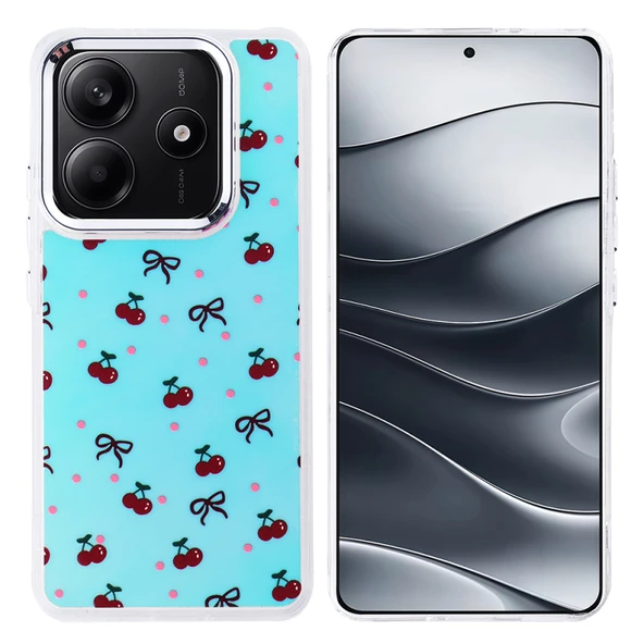Moby Shop Redmi Note 14 4G Kılıf Airbag özellikli ve Mini Figürlü Figuria Premium Silicone Case Cover ürün görseli 1